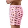 Men's Shorts Sexy Mesh Hollow Shorts Running Exercise Training Mesh