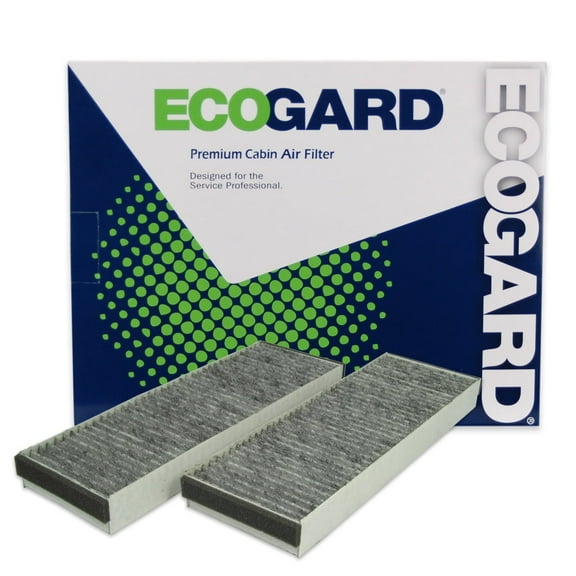 ECOGARD XC25760C Premium Cabin Air Filter with Activated Carbon Fits 2005-2009 Audi A6 Quattro, 2006-2011 A6, 2009-2016 R8, 2007-2011 S6, 2007 S8