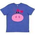 thumbnail image 3 of Inktastic Girl Hippo Youth T-Shirt, 3 of 5