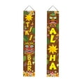 thumbnail image 2 of Door Banner Luau Party Decoration Decorative Welcome Sign Party Jungle Background Backdrop for Hawaiian Summer Pool Party Room Decoration, 2 of 8