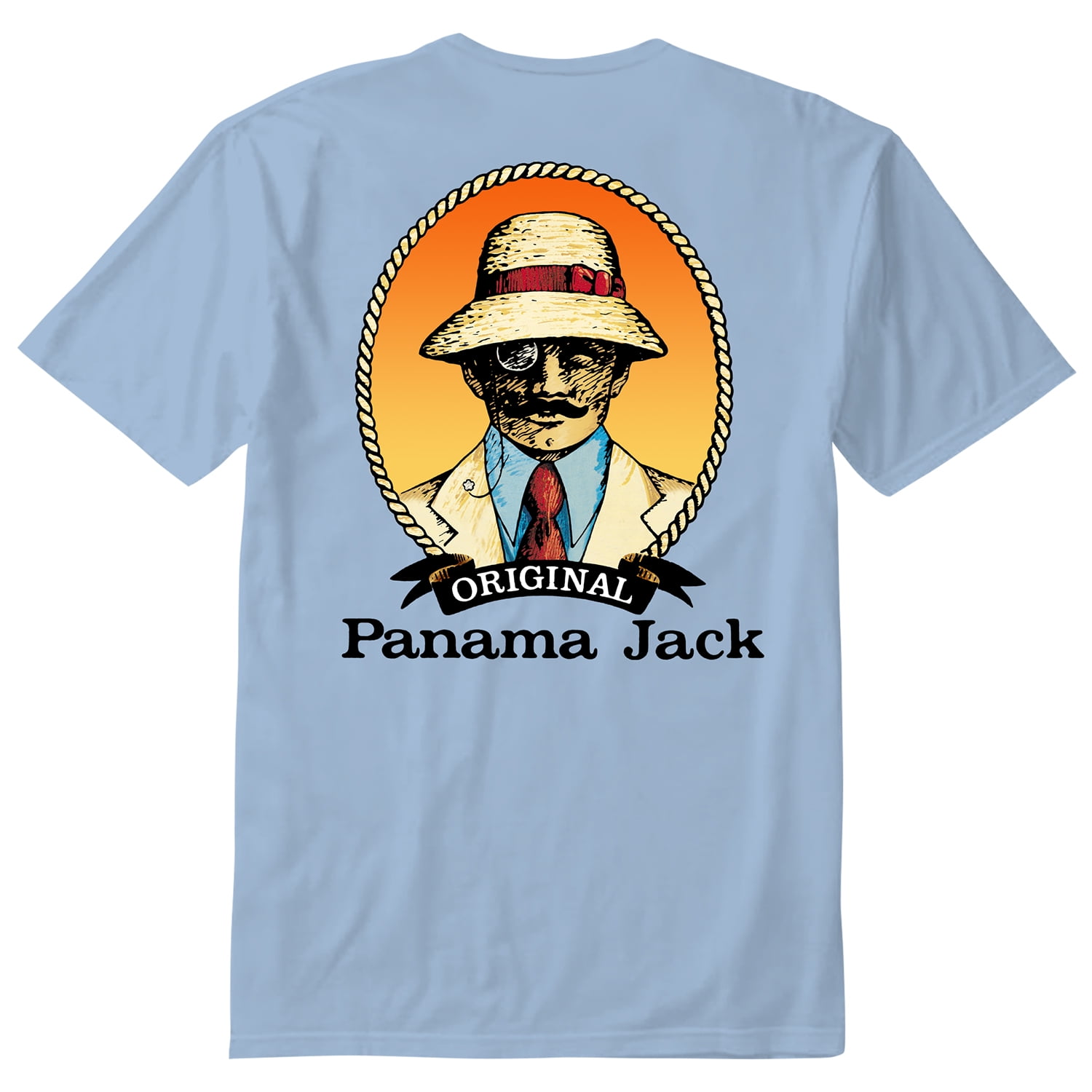 Panama Jack Sunset Rope Man T-Shirt, Lightweight, Breathable (Blue, X-Large)