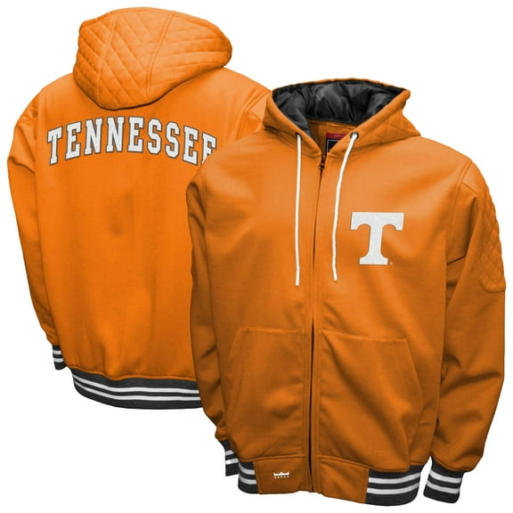 Men's Franchise Club Tennessee Orange Tennessee Volunteers Grind Full-Zip Hoodie Jacket
