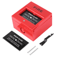thumbnail image 4 of 3X Alarme de Feu Manuelle Réinitialisable AC 250V/12V DC 12V, 4 of 8