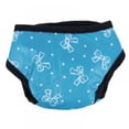 thumbnail image 2 of Reusable Dog Diapers Female Dog Heat Panties, Washable Cute Print, 2 of 4