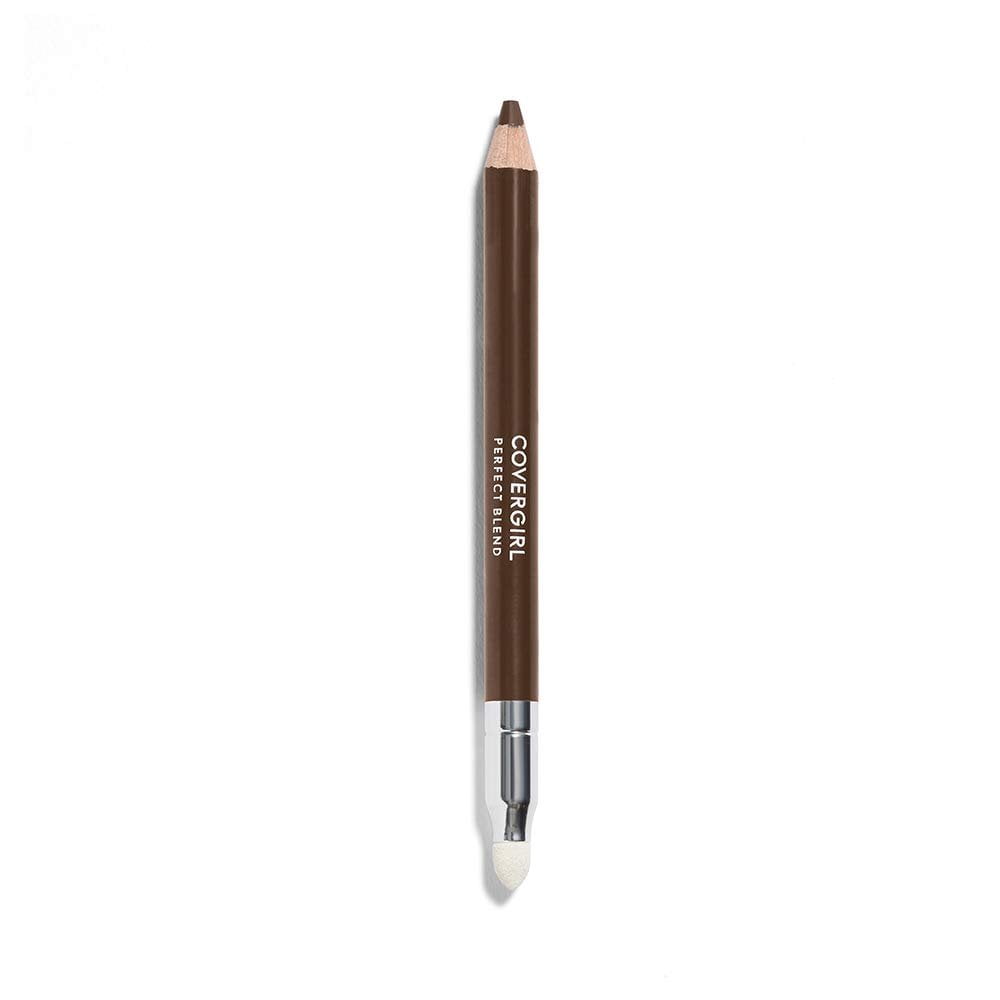 COVERGIRL Perfect Blend Eyeliner Pencil, One Pencil, Black Brown Color, Eyeliner Pencil with