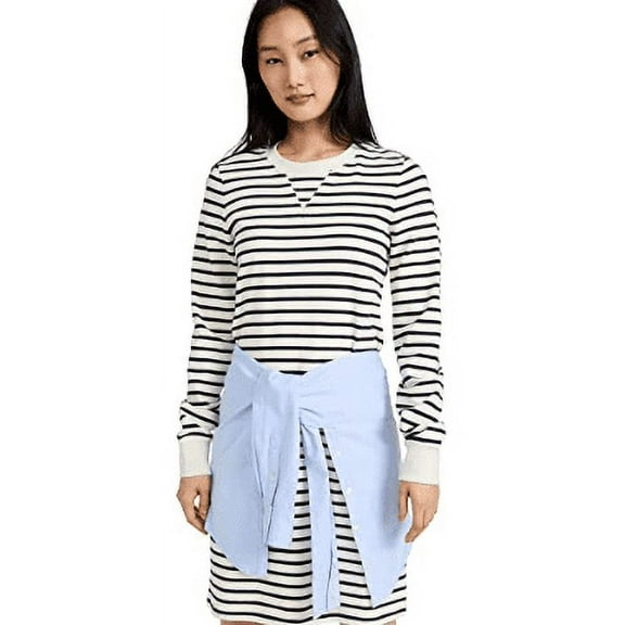 VERONICA BEARD Women's Multi Laszlo Tie-Waist Cotton Mini Dress, Small