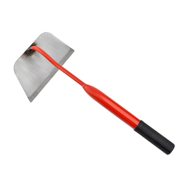 Hand Made Garden Hoe Steel Grubbing Weeding Farming Trenching 18cm