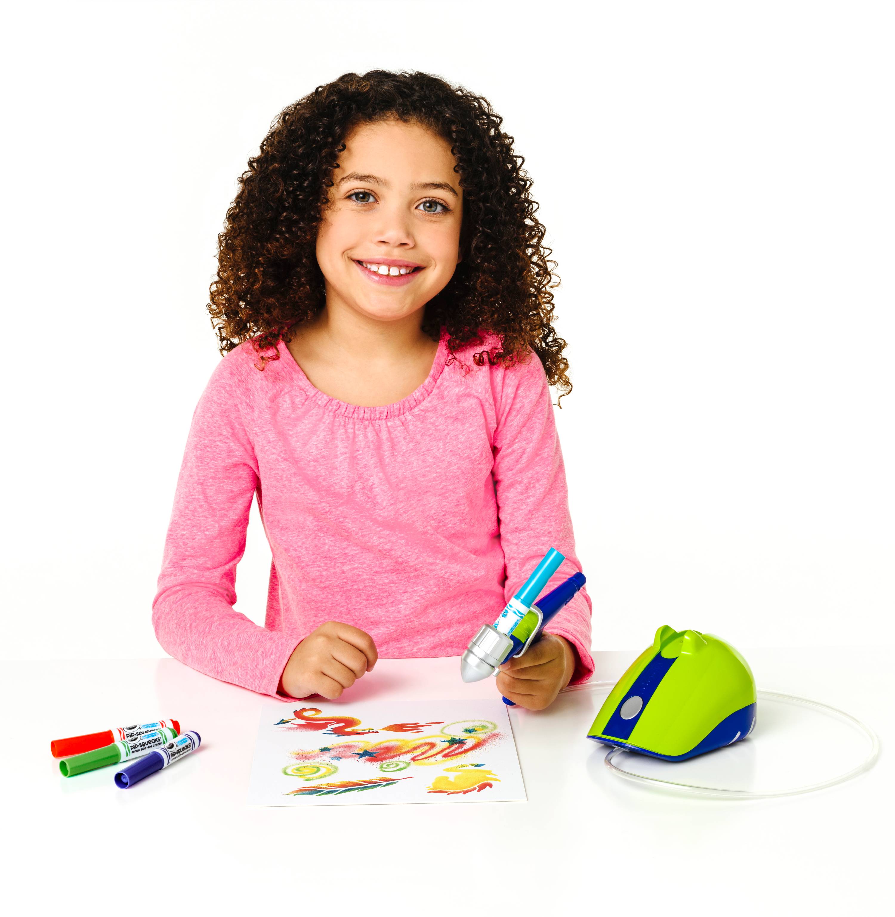 Crayola Air Marker Sprayer, School Supplies, Toys, Washable Markers, Beginner Child - image 5 of 9