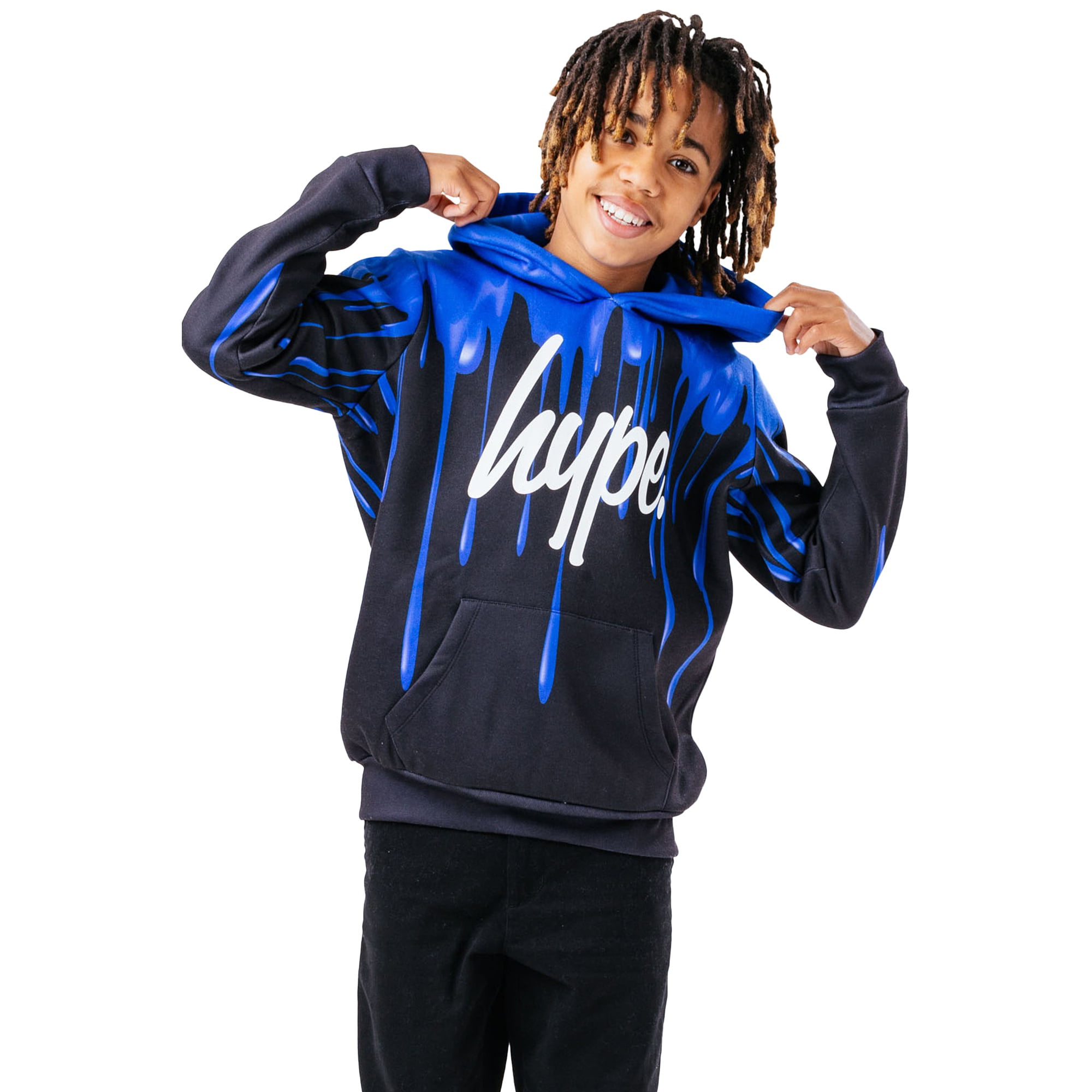 Hype Boys Hype Blue Water Sweatshirt Age 13 