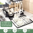 thumbnail image 4 of IMAGE 3 Tier Dish Rack with Drip Tray for Kitchen Counter, 4 of 11