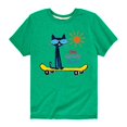 thumbnail image 1 of - One Groovey Ride - T-Shirt à Manches Courtes pour Tout-Petit - Taille 4T Vert Kelly, 1 of 3