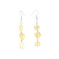 thumbnail image 1 of Qarigey 1 par de pendientes de mujer, pendientes de moda con orejas de cristal, joyería chapada para novia y niña, diamantes de imitación para Ropa, zapatos y accesorios Miscelánea Amarillo Qarigey AP013851-01, 1 of 6