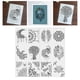 thumbnail image 1 of Plantilla de Mandala para pintura, decoración para hogar, plantilla para manualidades, álbum de fotografía, en relieve sobre pared de tela Macarena Plantillas de mandalas, 1 of 8