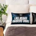 thumbnail image 4 of Funda de almohada de satén de los Raiders, 20 x 30 pulgadas, funda de almohada para dormitorio de estudiantes, funda de almohada para sofá, funda de almohada rectangular, 4 of 8