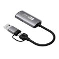 thumbnail image 1 of 2-In-1 HDMI-compatible to Type-C/USB3.0 Audio Video Capture Card 4K 60FPS Game Capture Card, 1 of 5