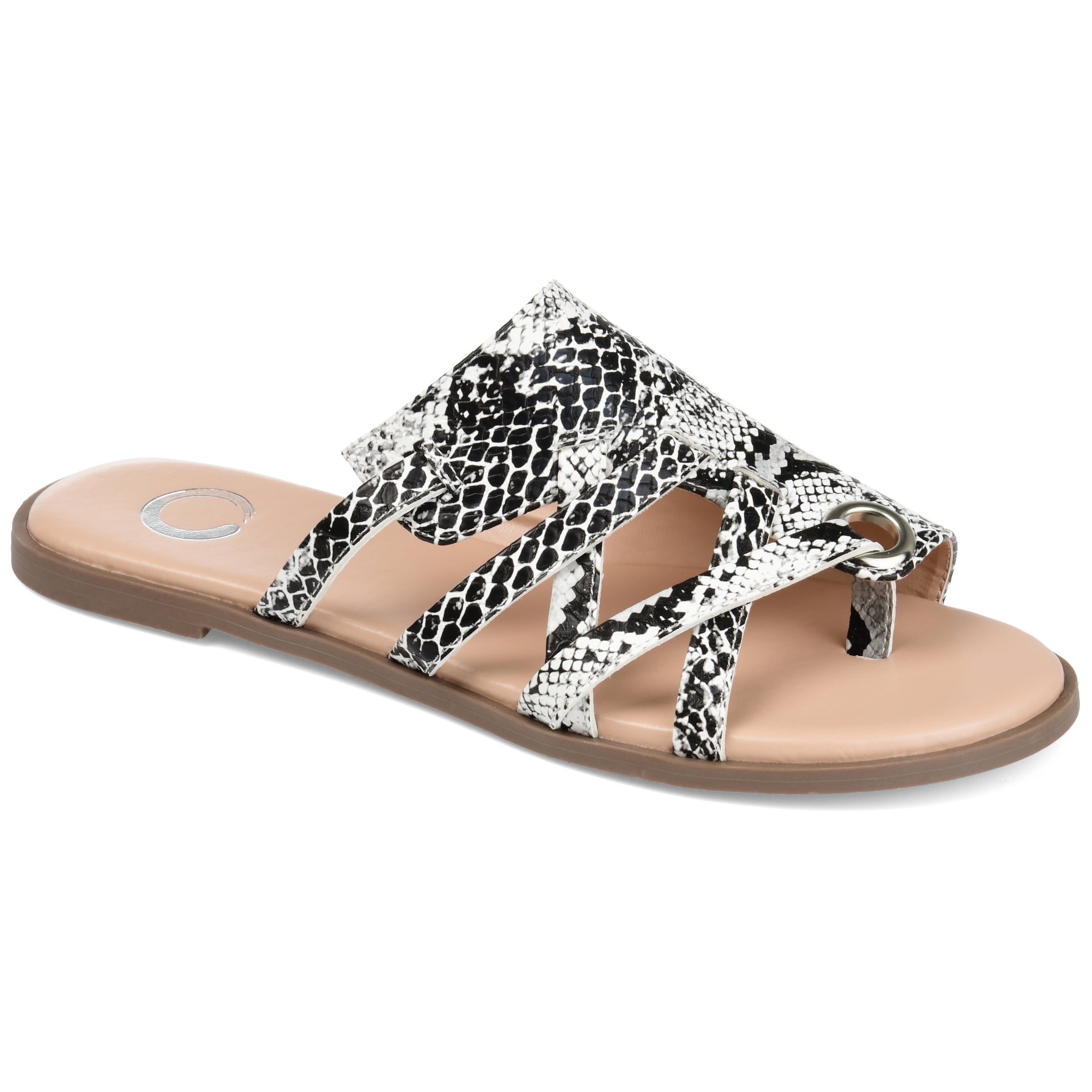 Brinley Co. Womens Grommet Strappy Sandal