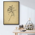 thumbnail image 5 of Holly Branch II - Framed Gallery Wrapped Holiday Canvas - 17 x 25 - Black Frame, 5 of 8