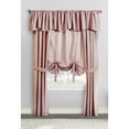 thumbnail image 6 of Twinning Pole Top Window Curtain Panel Pair each 40" x 84" in Burgundy, 6 of 6