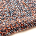 thumbnail image 6 of Super Area Rugs Farmhouse Braided Rug Navy, Light Blue, Red 4' x 4' 4' Round Navy, 6 of 6