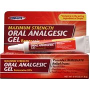 Iodent Max. Strength Oral Pain Relieving Gel, Bulk Case of 24
