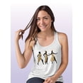 thumbnail image 2 of Celebration Dance Ii. Racerback Tank Women -Annie Warren Designs, Female Large, 2 of 4