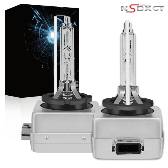 NSDXCT 2PC New D3S White 66340 66340HBI 42403 42302 HID Xenon Headlight Bulbs Set 6000K 35W 12V Cars