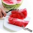 thumbnail image 2 of HBFAGFB Watermelon Cutting Kitchen Tool Stainless Steel Suitable for Family Restaurants Silver, 2 of 9