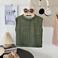 thumbnail image 2 of Hauts d'Été pour Garçons Couleur Unie Sans Manches Col Rond Chemise Décontractée 6 Pcs, 2 of 9
