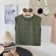 thumbnail image 2 of Casual de Verano Tops Niños sin Mangas Color Sólido Cuello Redondo Hollow-Out Chaleco Respirable Frío Camisas de Malla Niños Uso Diario, 2 of 9