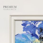 Fleur Bleue IPremium Framed Print