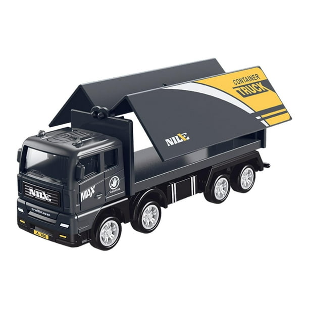 Camión transportador de juguetes Reconocimiento de formas Juguete de desarrollo portátil Transporte de automóviles para Estilo A