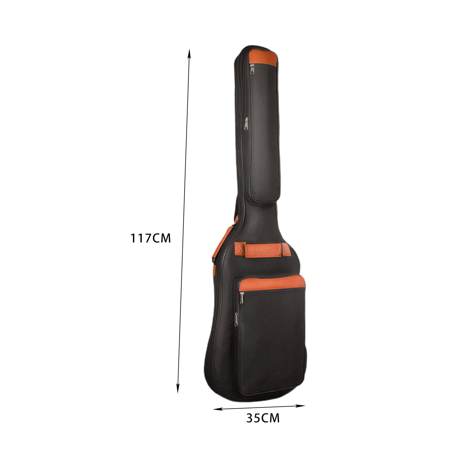 LeeQinersw Electric Guitar Bag Backpack Acoustic Guitar Case Oxford Cloth Waterproof Bass
