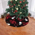 thumbnail image 2 of FMSHPON SkullDragon Xmas Christmas Tree Skirt Stand Mat for Holiday Party Decoration Indoor Outdoor 36 inches, 2 of 3