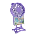 thumbnail image 4 of Ventilador de mano, ventilador personal, resistente, silencioso, ligero, plegable, ventilador de viaje, ventilador portátil pequeño para coche, hogar, Violeta, 4 of 9