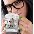 thumbnail image 2 of 3drose, Westie, 11oz Two-tone Green Mug, 2 of 6