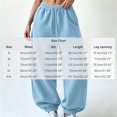 thumbnail image 3 of Karymi Solid Casual Sweatpants Women, Balloon Long Pants, Drawstring Elastic Waist Relaxed Fit Elastic Cuffs with Side Pockets, 3 of 7