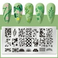 thumbnail image 2 of Valentine's Day Stamping Plate Heart Pattern Nail Art Board Template Stainless Steel Nail Design Printing Stencil Image Plate, 2 of 5