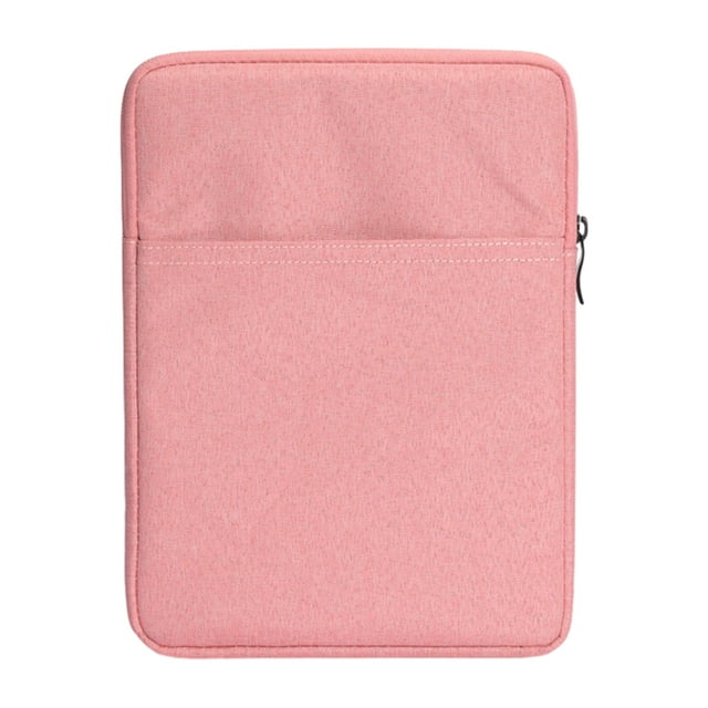 fastboy Protective Bags Easy To Carry Well Protection For Kindles Exterior Pocket E-Book Bag Zip Closure pink 6inch 1Set