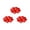 C, variant on Ohmyroo Divided Nut Platter 11 Inch Red Multi Tier Snack Tray Suiting Home Party And Festival