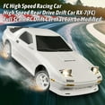 thumbnail image 3 of LD1801 1/18 RC Car AE86 RC Drift Car Initial D with 3pcs Upgraded 1200mah Battery 2.4G 150 Brushed Motor Drift RC Car Full Proportional 10A ESC Drift Car RThree-Channel Remote Control Cars, 3 of 6