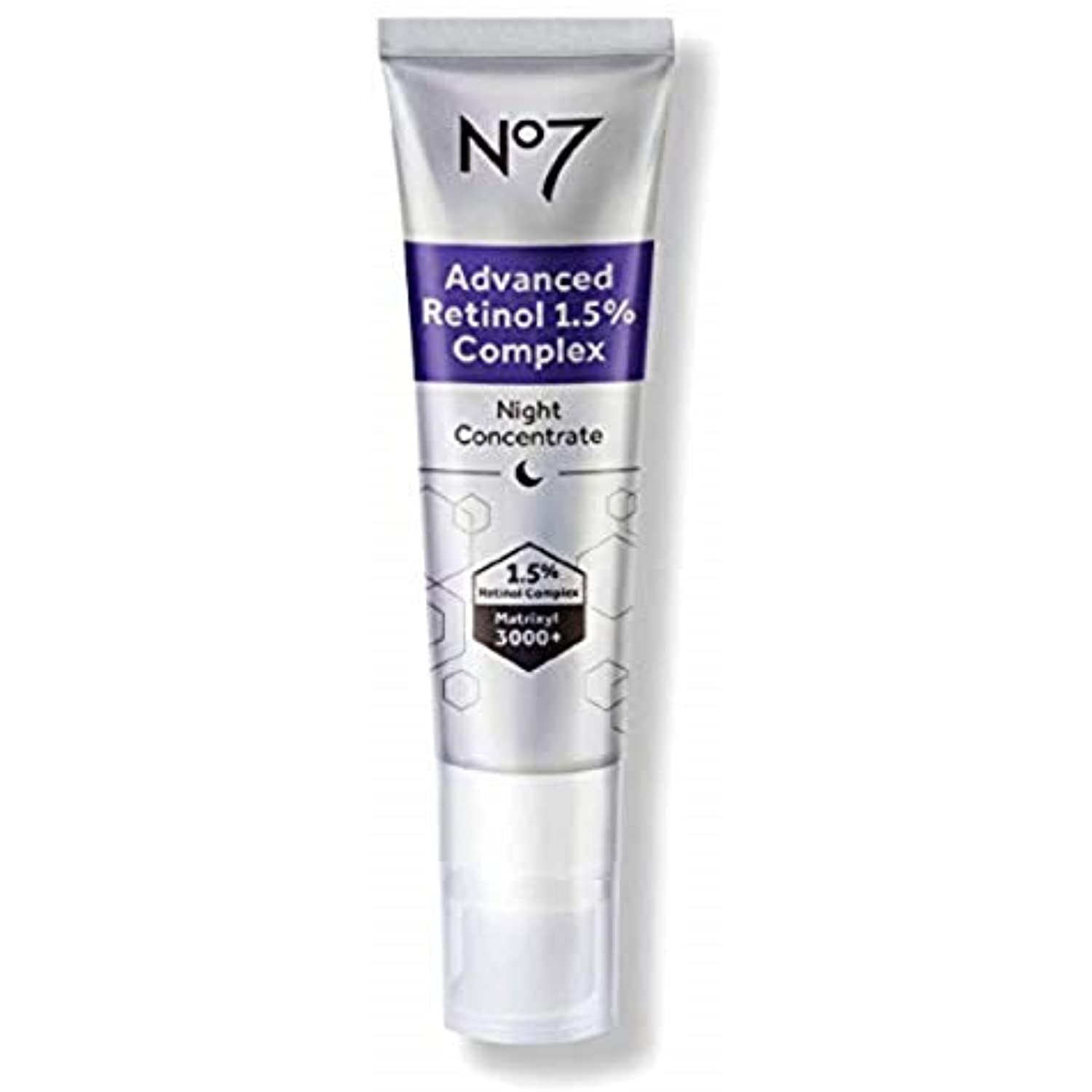 No7 Advanced Retinol 1.5% Complex Night Concentrate Skin Transforming Accelerator 30ml