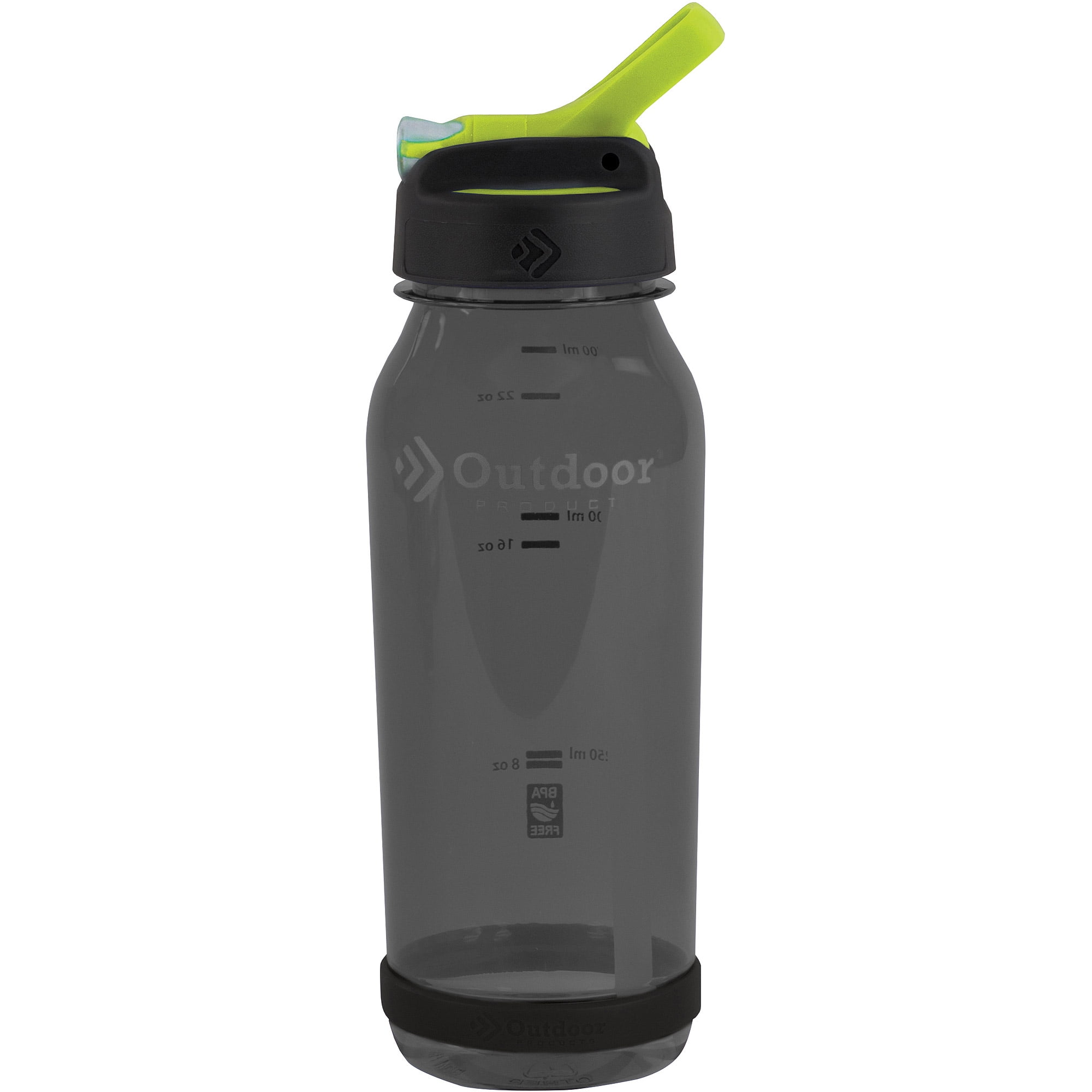 Outdoor Products 0 75 Liter Tritan Flip Top Water Bottle Smoke Outdoor Products 0 75 Liter Tritan Flip Top Water Bottle Smoke