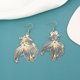 thumbnail image 1 of Pendientes de pez dorado estilo chino personalidad Vintage pez dorado pendientes colgantes de Metal temperamento de moda accesorios de joyería para mujer, 1 of 4