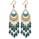 thumbnail image 1 of Pendientes de estilo nacional bohemio Pendientes largos de cuentas de borla vintage, 1 of 5