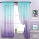 thumbnail image 2 of Price Drop Minimalist Gradient Window Screen Bedroom Living Room Non Perforated Finished Screen Curtain, 2 of 6
