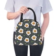 thumbnail image 6 of Fotbe Cute Poached Eggs Pattern Lunch Bag, Insulated Lunch Box, Small Leakproof Cooler Food Lunch Containers Reusable High Capacity Lunch Tote Bags for Work, Travel, Outdoor, 6 of 6