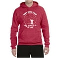 thumbnail image 2 of Wild Bobby, Can't Work Today My Arm Is In A Cast, Fishing, Unisex Graphic Hoodie Sweatshirt, Vintage Heather Red, X-Large, 2 of 5