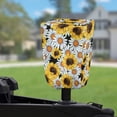 thumbnail image 2 of Yuyamidu Sunflower Daisy Electric Tongue Jack Head Cover 300D Polyester Electric Tongue Jack Cover, Waterproof Trailer RV Electric Tongue Cover Accessories, 2 of 7