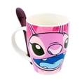 thumbnail image 3 of Juego 2 Tazas Porcelana Ambient 21 Diseño Stitch & Angel Azul y Morado 310 ml con Caja de Regalo, 3 of 3