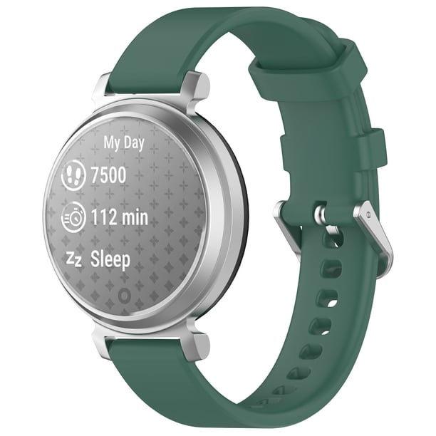 Pulsera de silicona deportiva de color sólido a prueba de sudor con ajuste cómodo y amplia compatibilidad compatible con Smartwatch